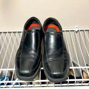 Rockport mens Bike Toe slip-on dress shoes